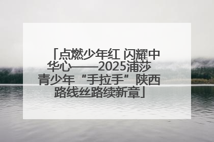 点燃少年红 闪耀中华心——2025浦莎青少年“手拉手”陕西路线丝路续新章