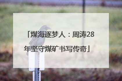 煤海逐梦人：周涛28年坚守煤矿书写传奇