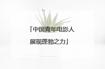 中国青年电影人展现蓬勃之力