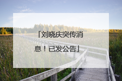 刘晓庆突传消息！已发公告