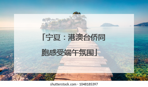 宁夏：港澳台侨同胞感受端午氛围