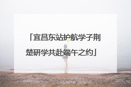 宜昌东站护航学子荆楚研学共赴端午之约