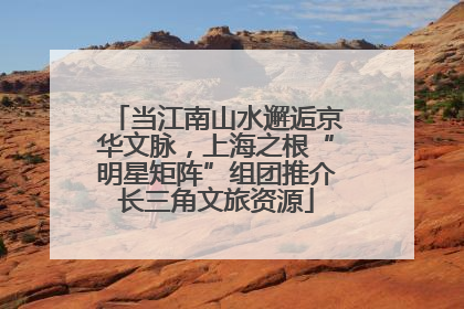 当江南山水邂逅京华文脉，上海之根“明星矩阵”组团推介长三角文旅资源