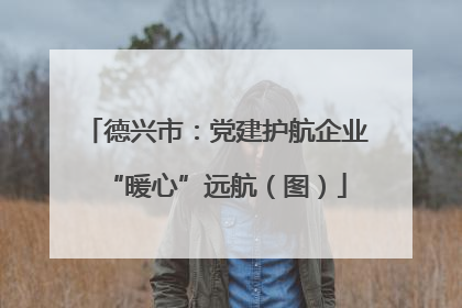 德兴市：党建护航企业“暖心”远航（图）