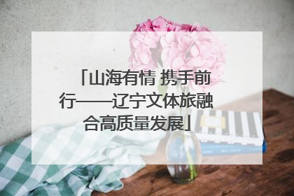 山海有情 携手前行——辽宁文体旅融合高质量发展