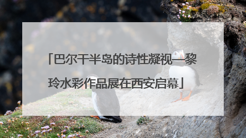 巴尔干半岛的诗性凝视—黎玲水彩作品展在西安启幕