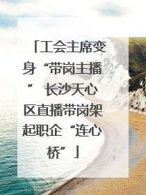 工会主席变身“带岗主播” 长沙天心区直播带岗架起职企“连心桥”