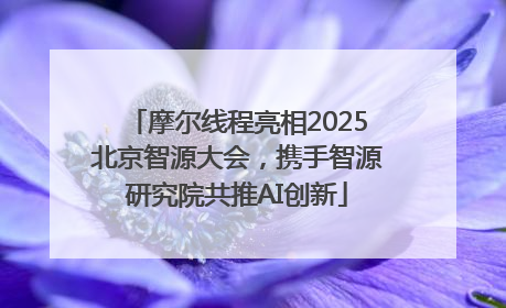 摩尔线程亮相2025北京智源大会，携手智源研究院共推AI创新