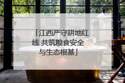 江西严守耕地红线 共筑粮食安全与生态根基