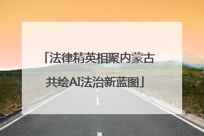 法律精英相聚内蒙古 共绘AI法治新蓝图