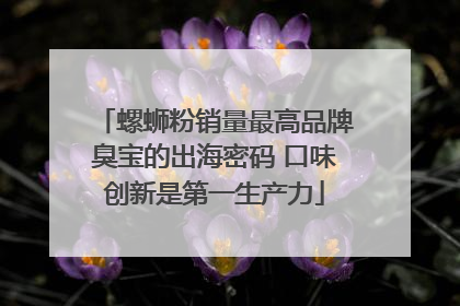 螺蛳粉销量最高品牌臭宝的出海密码 口味创新是第一生产力