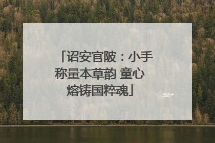 诏安官陂：小手称量本草韵 童心熔铸国粹魂