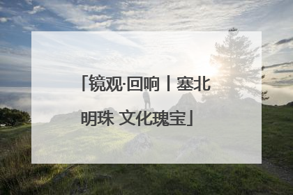 镜观·回响丨塞北明珠 文化瑰宝