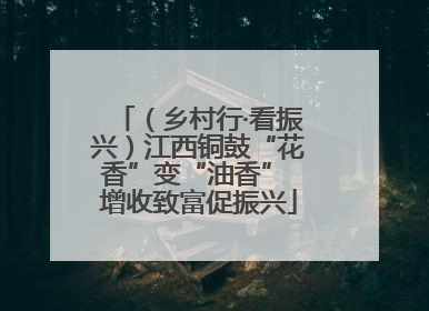 （乡村行·看振兴）江西铜鼓“花香”变“油香” 增收致富促振兴