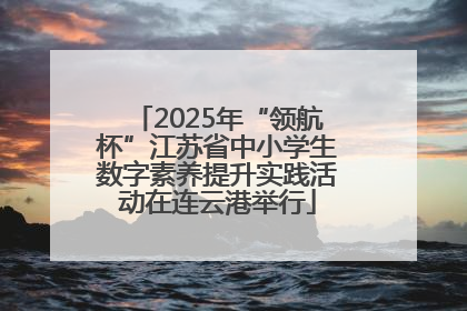 2025年“领航杯”江苏省中小学生数字素养提升实践活动在连云港举行
